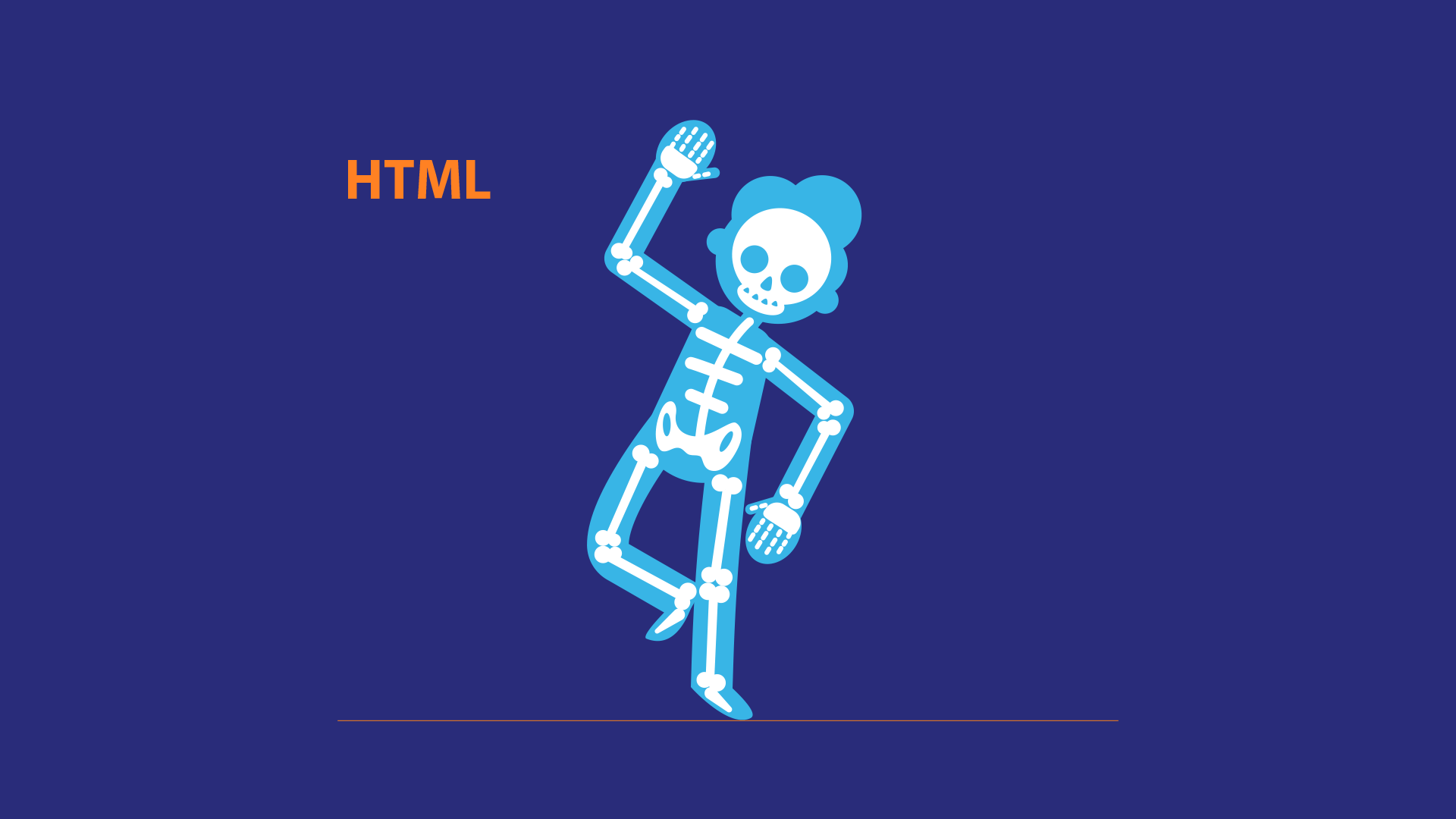A skeleton A skeleton