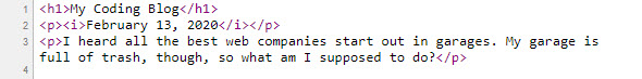 Raw HTML of the webpage Raw HTML of the webpage