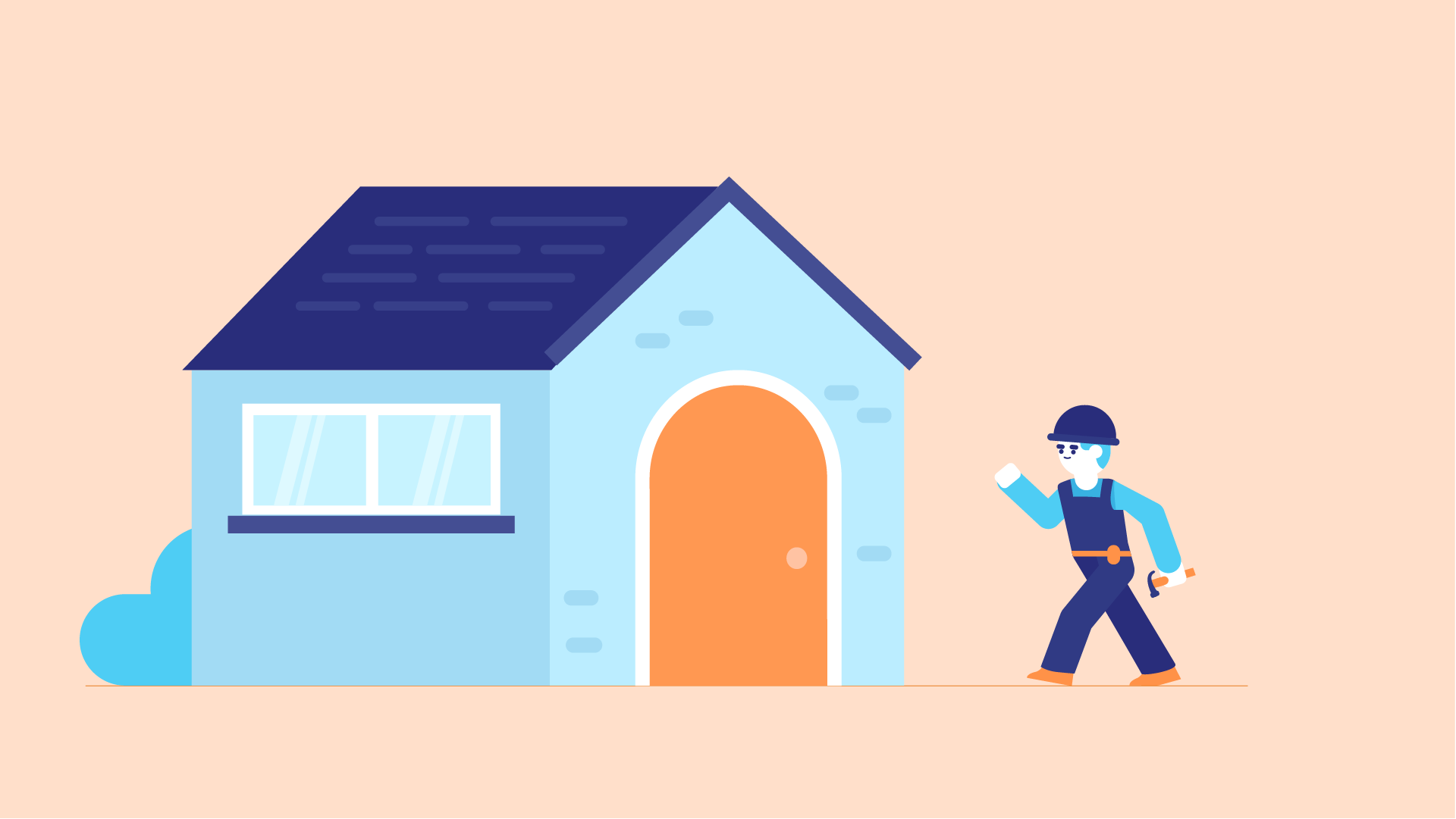 A house A house