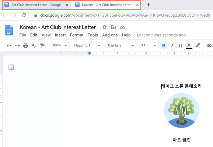 translated copy and original translated copy and original