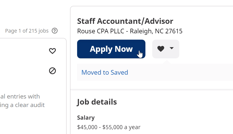 clicking apply now clicking apply now
