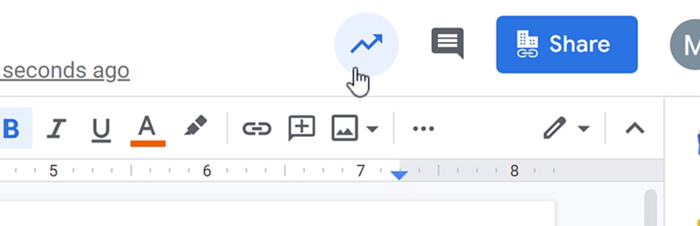 clicking jagged arrow icon clicking jagged arrow icon