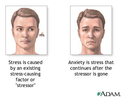 Stress and anxiety Stress and anxiety